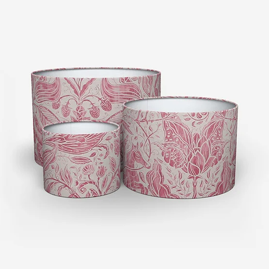Forest Trail Raspberry lamp_shade