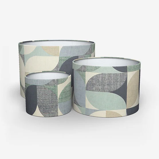Reno Mineral and Navy lamp_shade