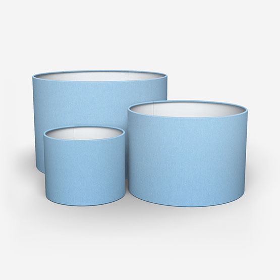 Touched By Design Canvas Sky Blue lamp_shade