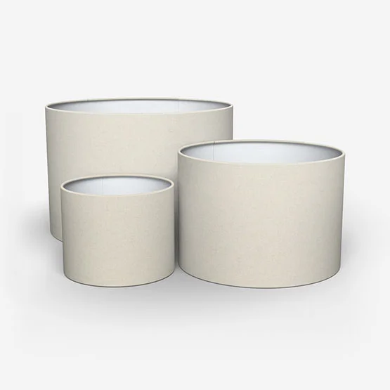 Pure Recycled Natural Linen lamp_shade