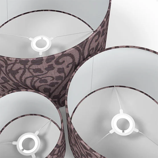 Wisley Maroon lamp_shade