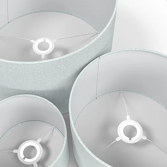 Camengo Elyssa Aqua lamp_shade