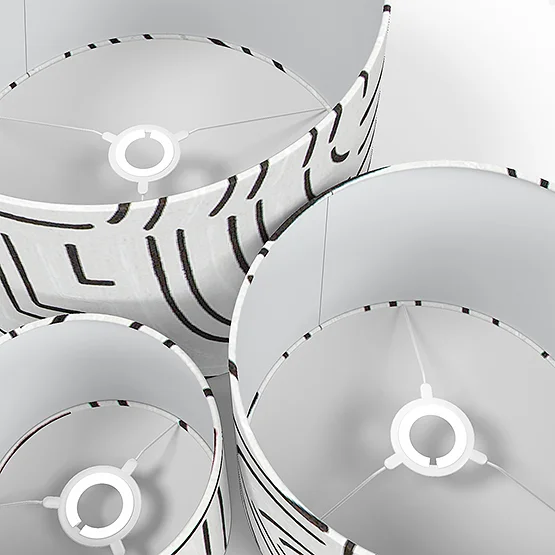 Camengo Kara Carbone lamp_shade
