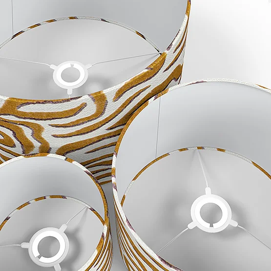 Camengo Ophea Velvet Cuivre lamp_shade