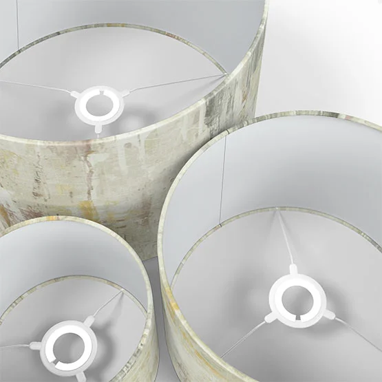 Edinburgh Weavers Abstract Natural lamp_shade