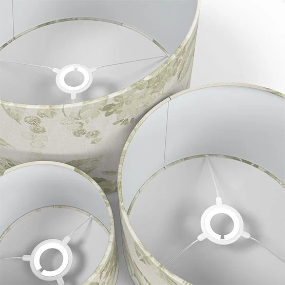Edinburgh Weavers Flora Olive lamp_shade