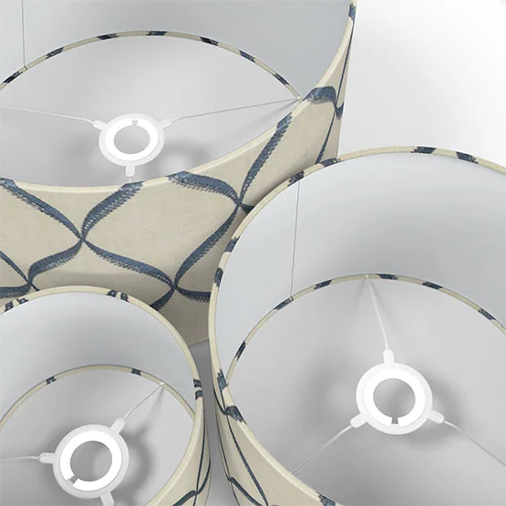 Allegra Indigo lamp_shade