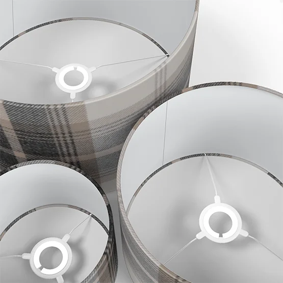 Balmoral Charcoal lamp_shade