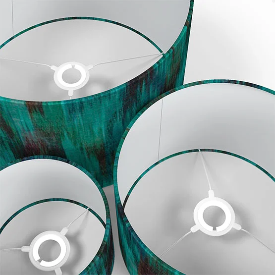 Bargello Jade lamp_shade