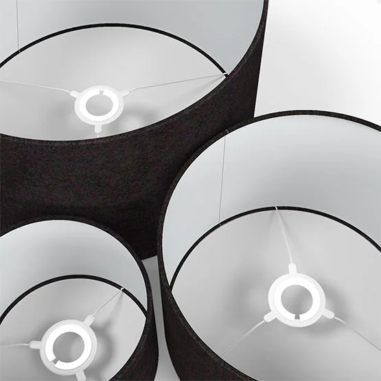 Belvoir Recycled Noir lamp_shade