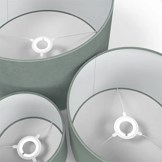 Belvoir Recycled Seafoam lamp_shade
