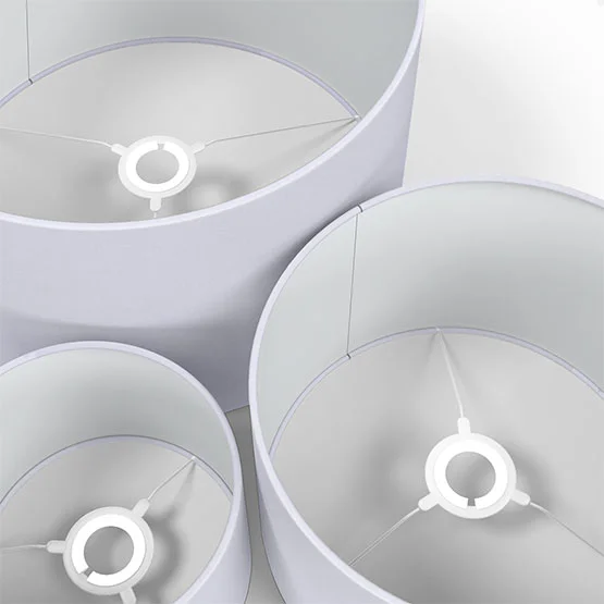 Belvoir Recycled White lamp_shade