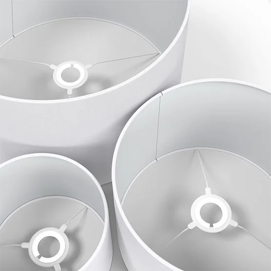 Carrera White lamp_shade