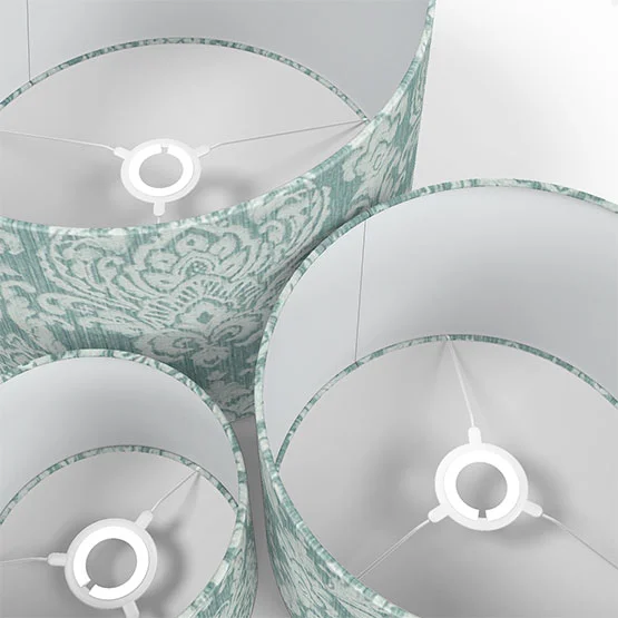 Classic Damask Teal lamp_shade