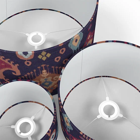 Peru Indigo lamp_shade