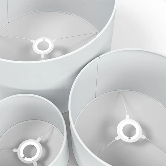 Revela Velvet White lamp_shade