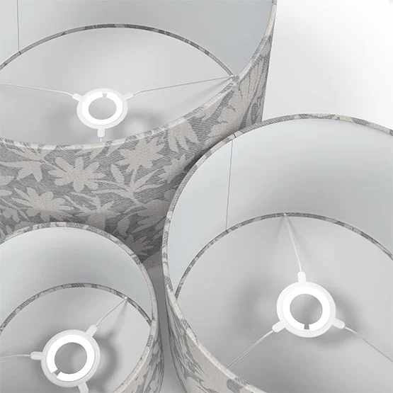 Scandi Wildlife Cornflower lamp_shade
