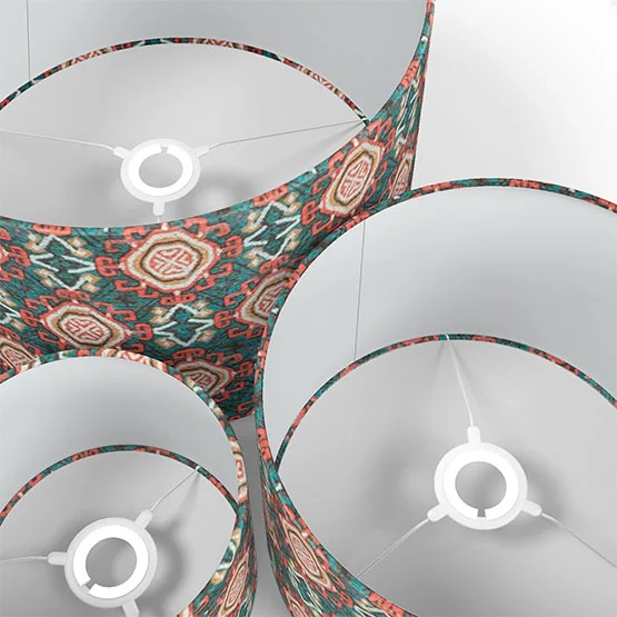 Tabriz Kingfisher lamp_shade
