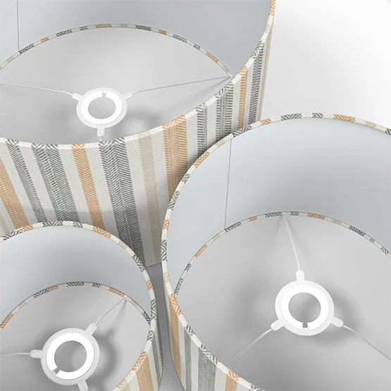 Tiverton Stripe Burnt Orange lamp_shade