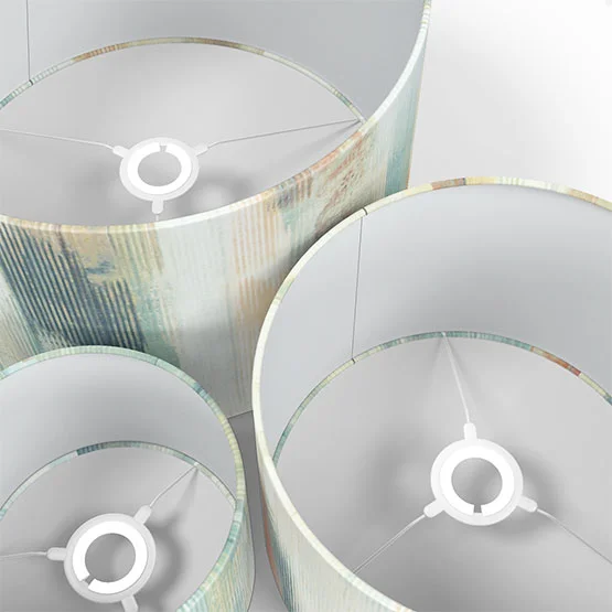 Harlequin Estrato Rust Ruby lamp_shade