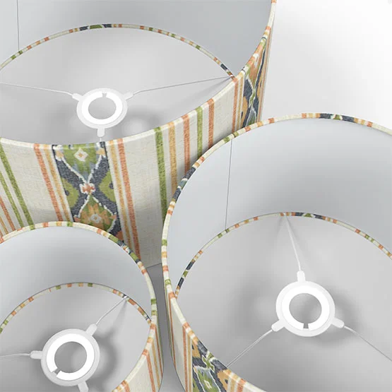 Boho Stripe Spice lamp_shade