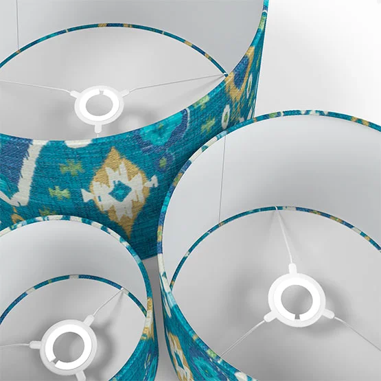 Boho Teal lamp_shade
