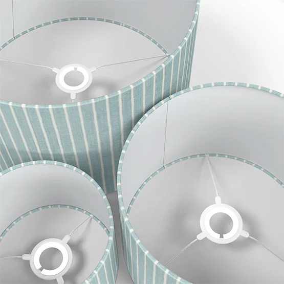 Pencil Stripe Ocean lamp_shade