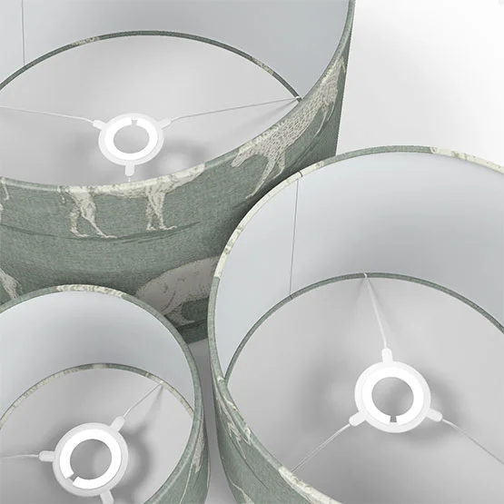 Prairie Animals Seagrass lamp_shade