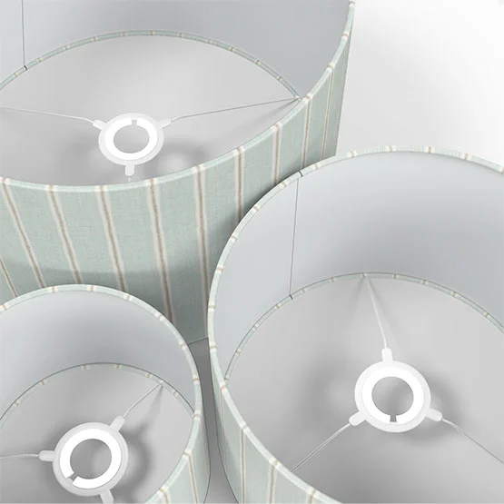 Rowing Stripe Duckegg lamp_shade