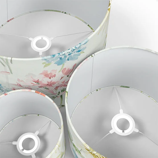 Wild Garden Cotton Chintz lamp_shade