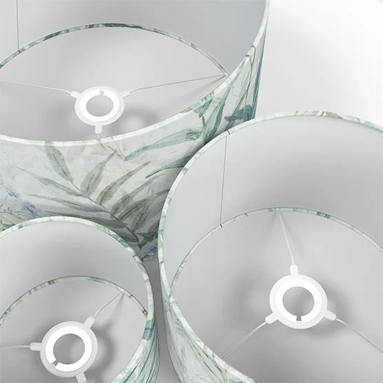 Wildflower Fields Mint lamp_shade