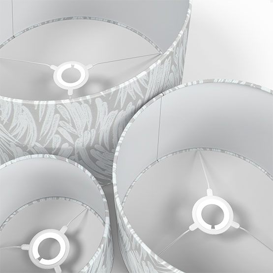 KAI Halo Pewter lamp_shade