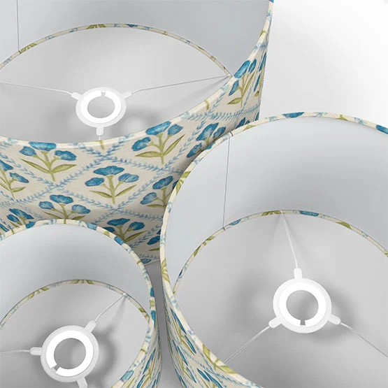 Chatsworth Cornflower lamp_shade
