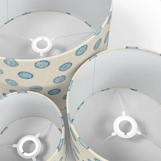 Daisy Cornflower lamp_shade
