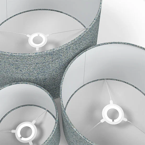 Boucle Dash Spa Blue lamp_shade