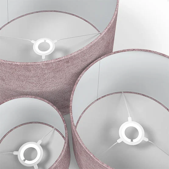 Boucle Royale Pink lamp_shade