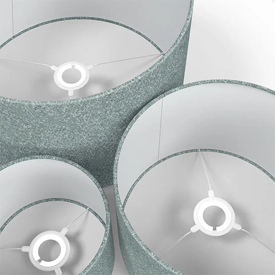 Boucle Sage Green lamp_shade