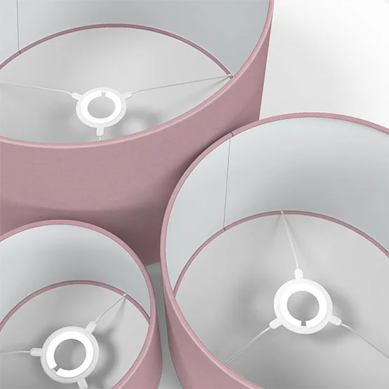 Canvas Vintage Blush Pink lamp_shade