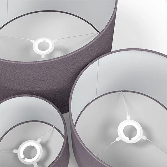 Crushed Silk Mauve lamp_shade