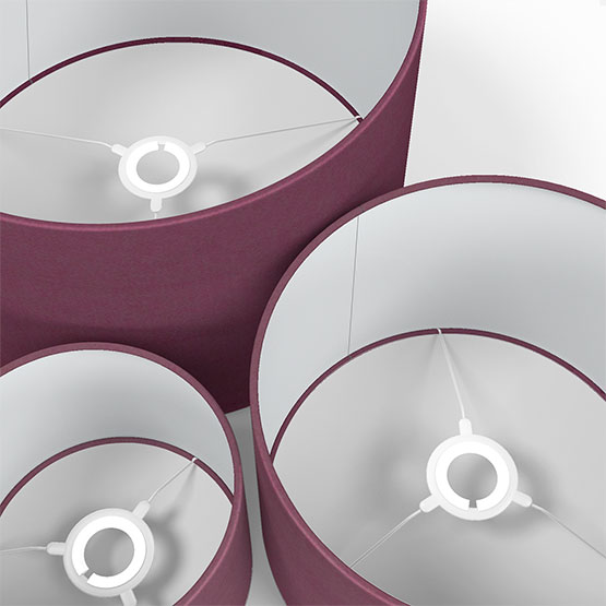Touched By Design Dione Claret lamp_shade