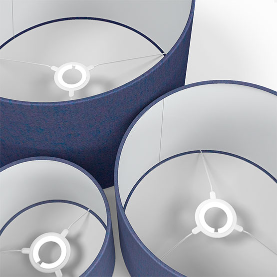 Touched By Design Dione Dark Blue lamp_shade