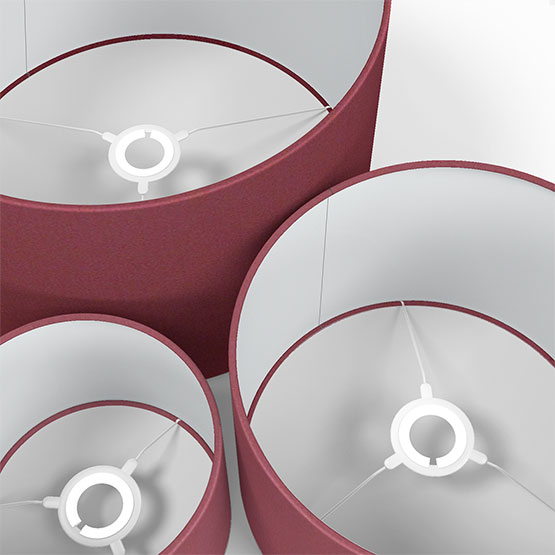 Touched By Design Dione Ruby lamp_shade