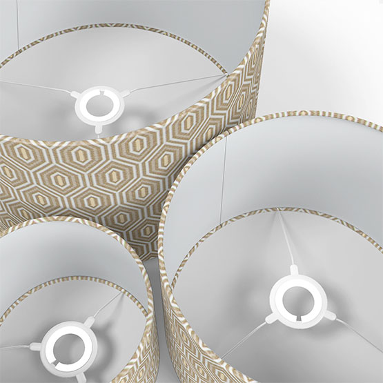 Touched By Design Hive Gold lamp_shade