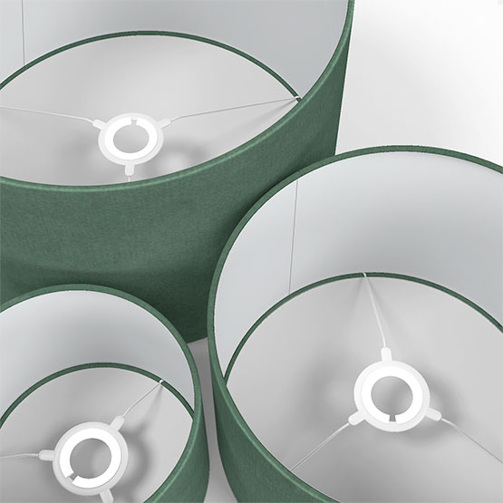 Touched By Design Manhattan Forest Green lamp_shade