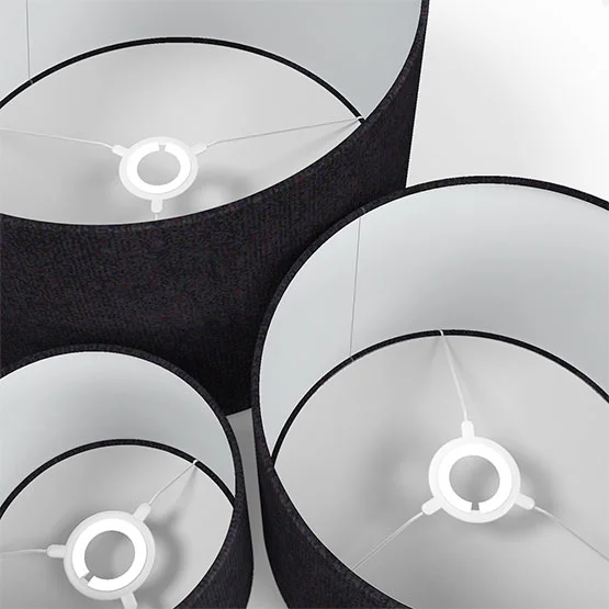 Milan Black lamp_shade