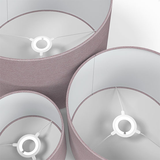 Touched By Design Milan Mauve lamp_shade