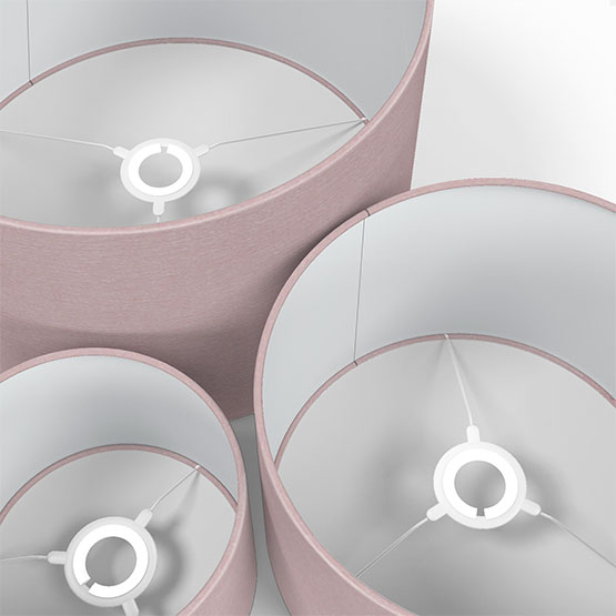 Touched By Design Milan Soft Rose lamp_shade