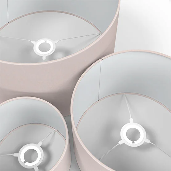 Soft Recycled Blush lamp_shade