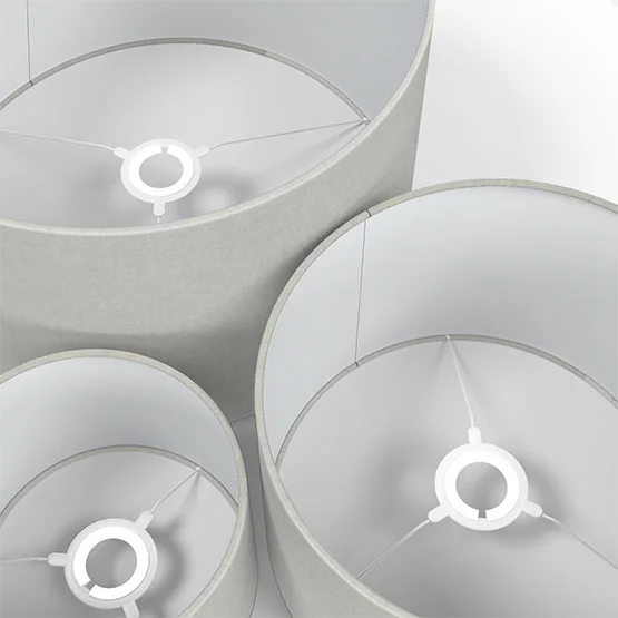 Soft Recycled Grey lamp_shade