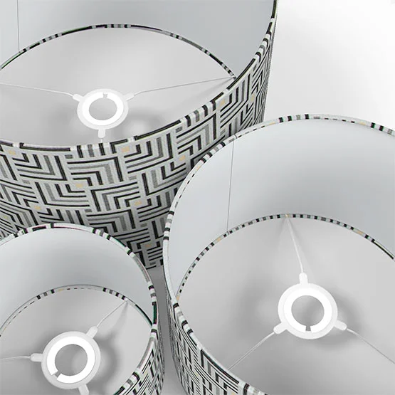 Symmetry Monochrome lamp_shade